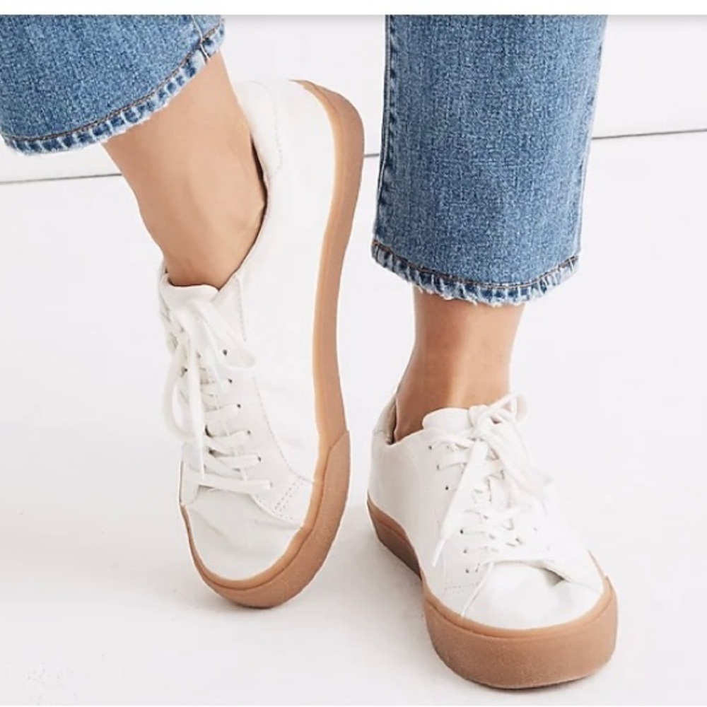 Madewell Sidewalk Low-Top Sneakers Size 6.5